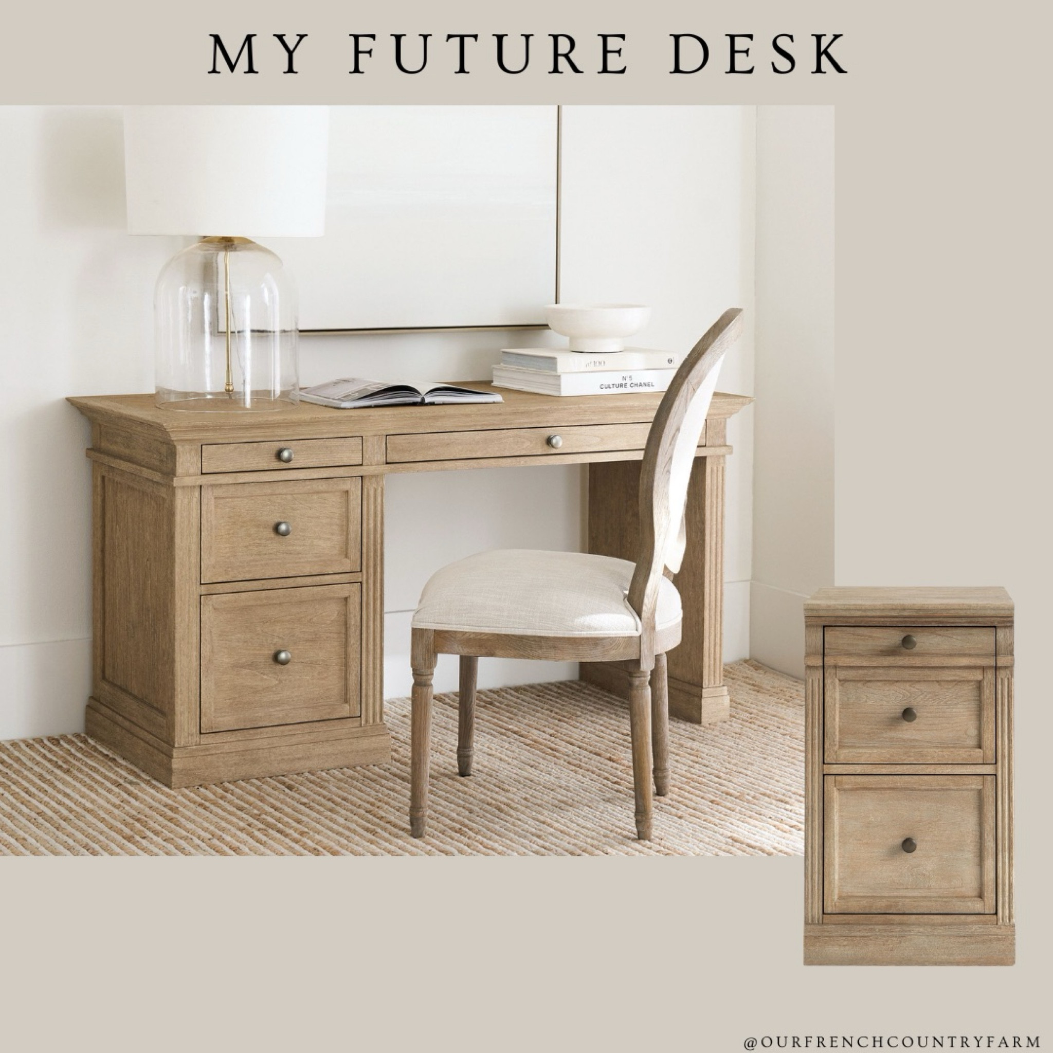 I finally have decided on a desk!  I wanted a classic look, I needed a file drawer in my desk, and I have very little space, so this smaller size is perfect!  They also have a larger one if you have the space.  I may buy this additional
file cabinet once I’m sure I need it!  They are having sales on certain colors!

#LTKHome #LTKSaleAlert #LTKFamily