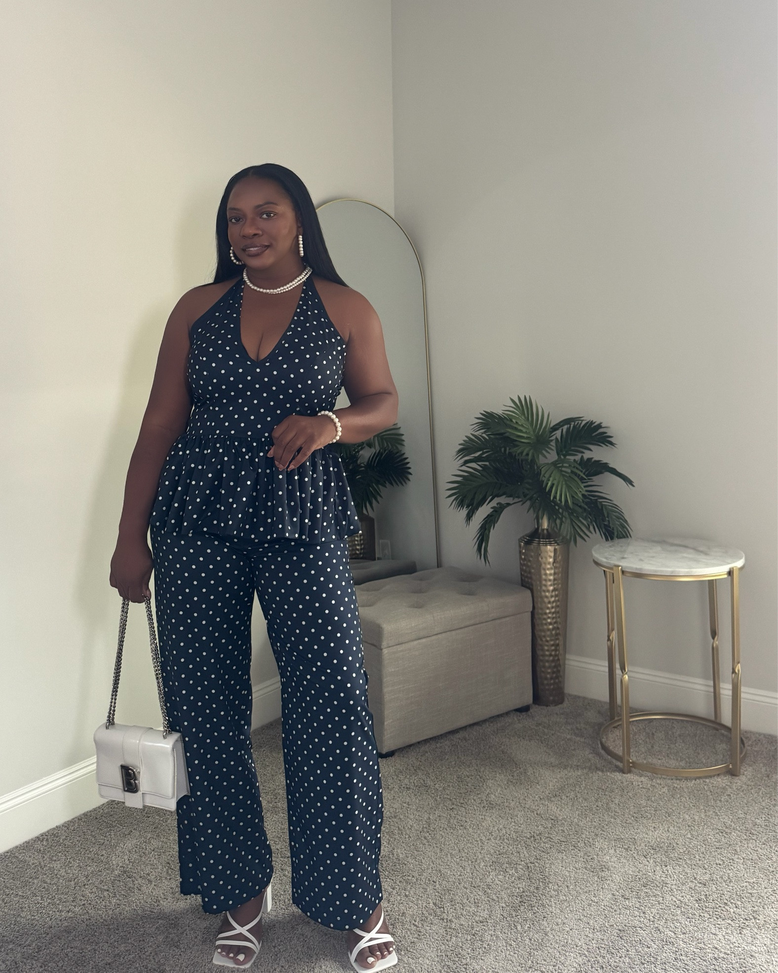 Spotted & Sophisticated in this two piece set. 

I’m wearing a medium.

#LTKootd #LTKBeauty #LTKWorkwear