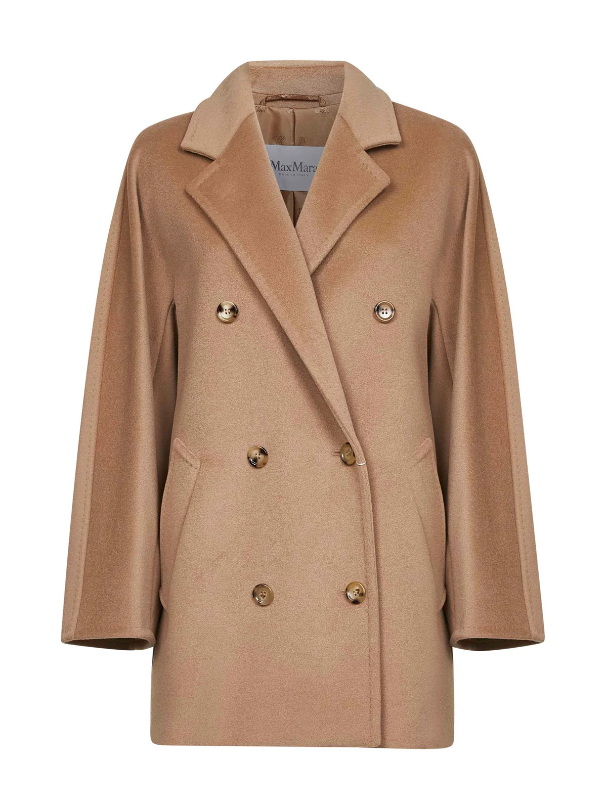 Max Mara Rebus Double-Breasted Coat | Cettire Global