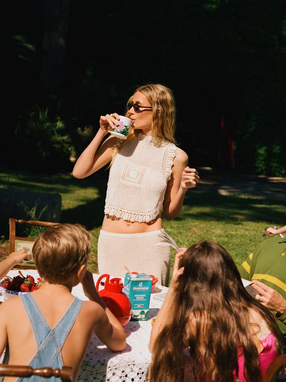 Lassoff Crochet Tank | Reformation (Global)
