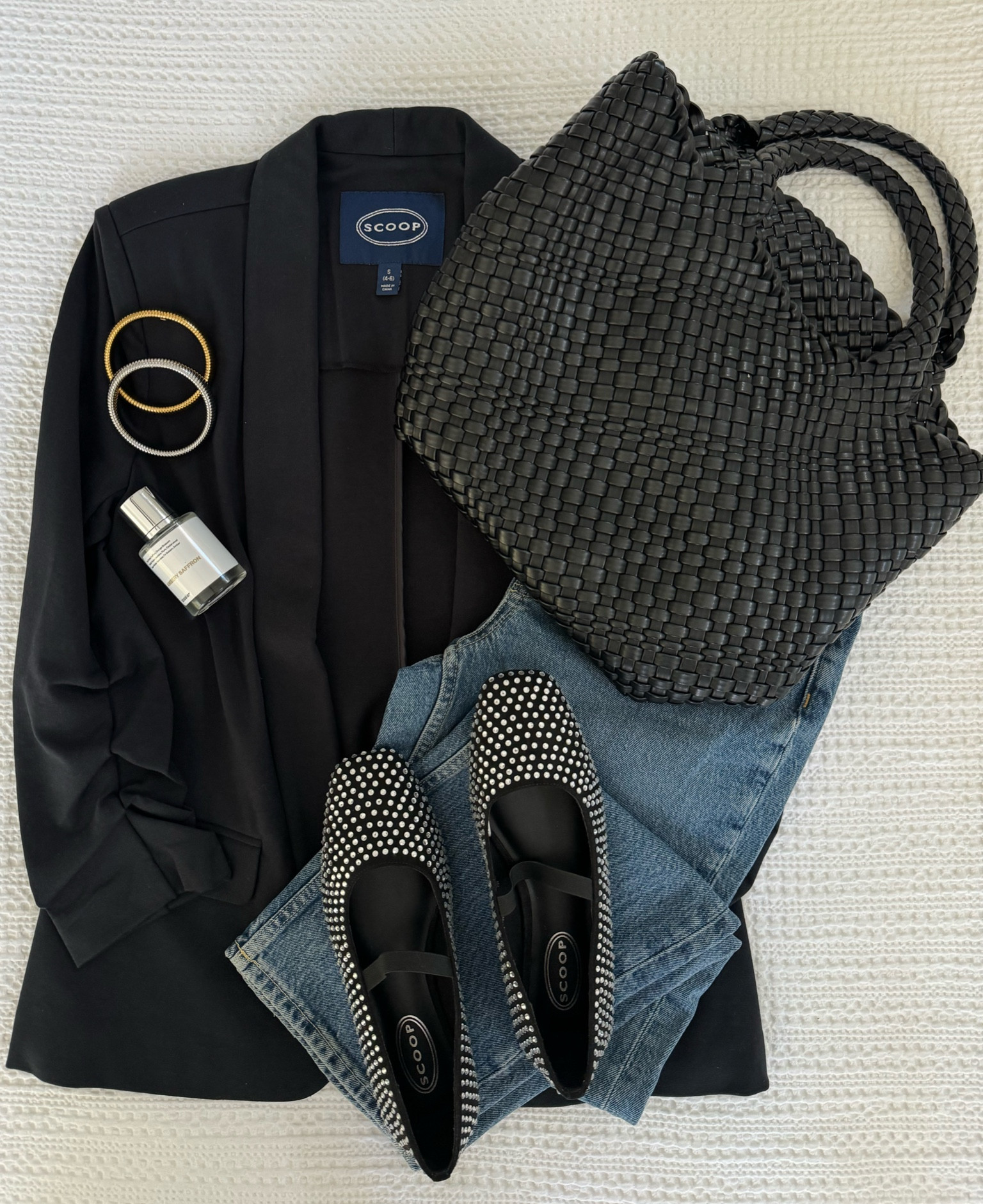 Todays outfit - I’m wearing s in blazer @walmartfashion #walamartpartner #walmartfashion 
