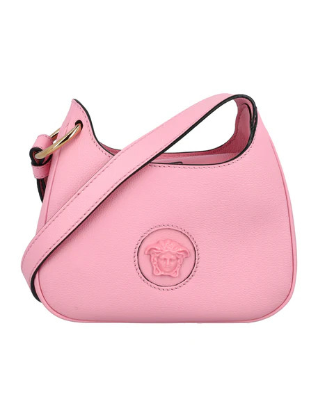 Versace Medusa Logo Plaque Shoulder Bag | Cettire Global