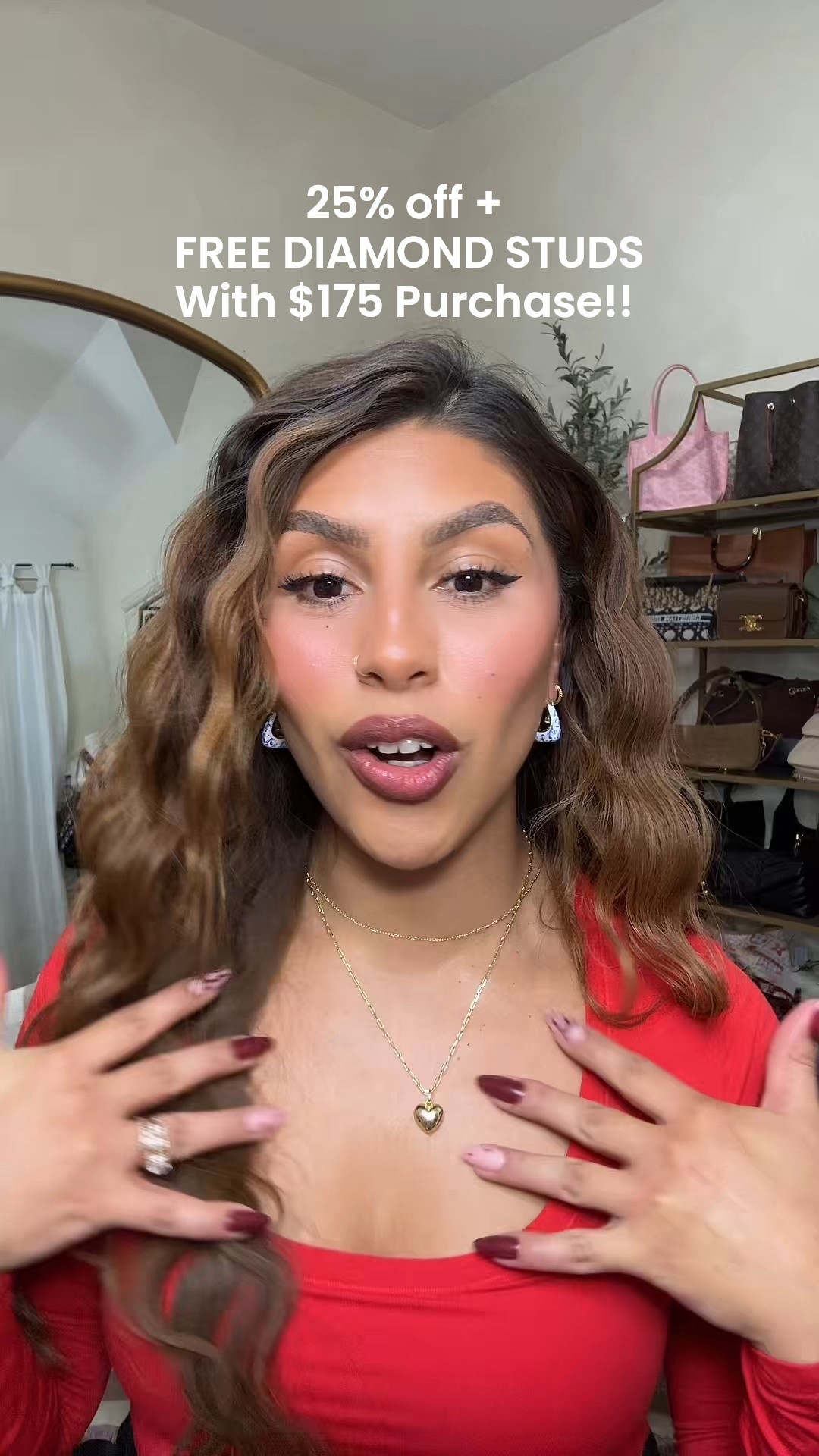 Holiday gifting made EASY 🎁✨ @analuisa  is doing 25% off AND you get 3 diamond studs FREE with a $175 purchase. I’ve worn their pieces for years — no tarnishing, no fading, and everything is backed by a 2-year warranty. I shower, sleep, and live in my gold every day 💛 #analuisaambasador #bestdeal #analuisa

#LTKGiftGuide #LTKHoliday