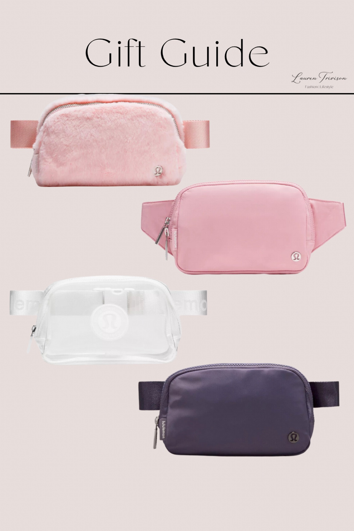 Trendy gift alert, the lululemon belt bag! I have this in a few colors and wear it all the time for the gym and on errands!

#LTKCyberWeek #LTKGiftGuide #LTKActive