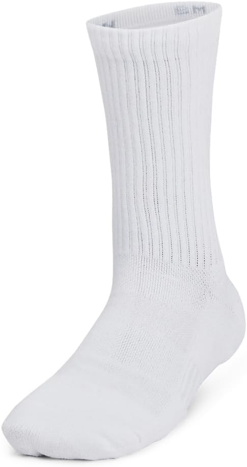 Under Armour Kids' Youth Training Cotton Crew Socks (6 Pairs) | Amazon (US)