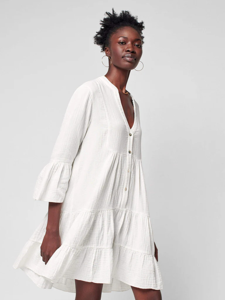 Dream Cotton Gauze Kasey Dress | Faherty