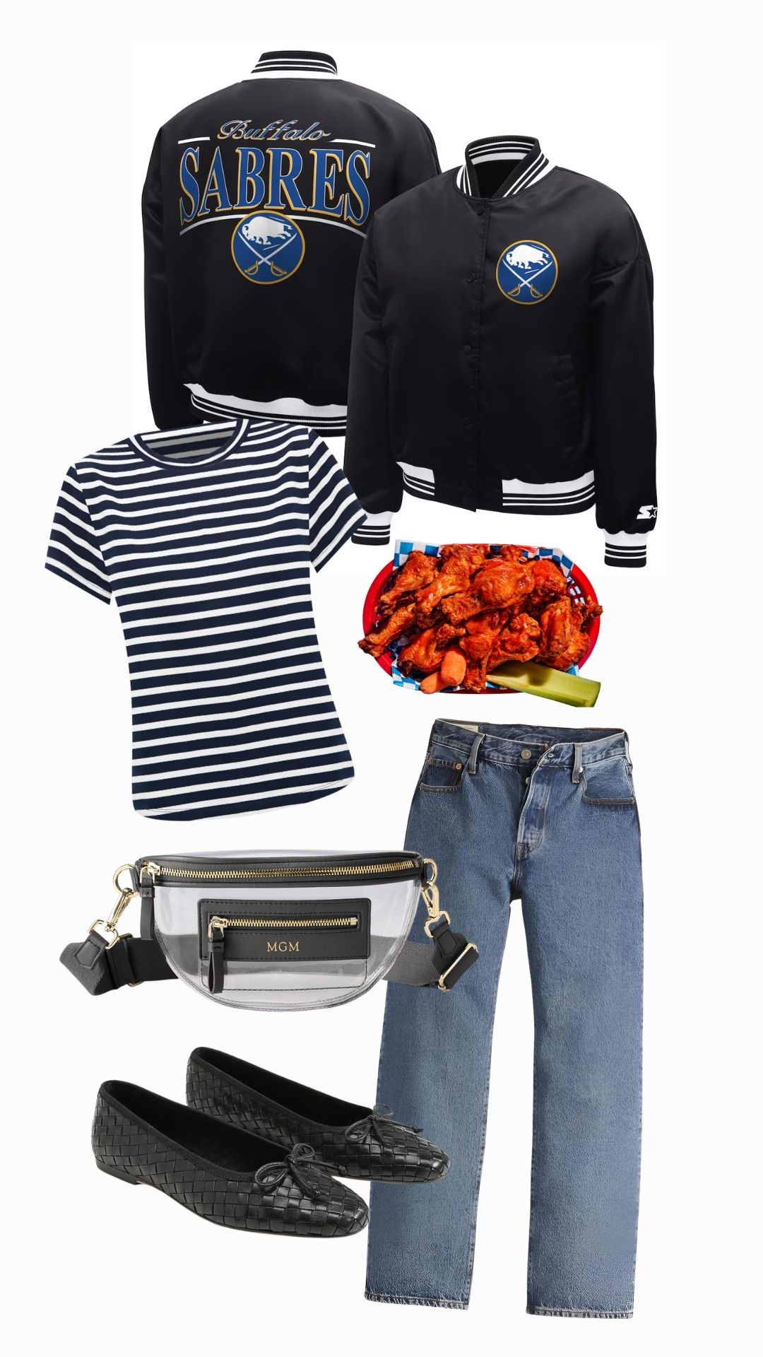 A cute look to go with your chicken wings 🤭