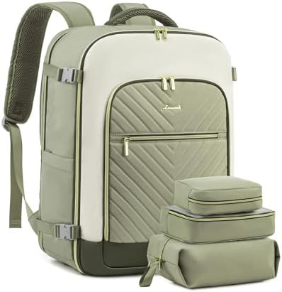 LOVEVOOK Large Travel Backpack for Women, TSA Carry on Backpack for Airplanes, 50L Personal Item ... | Amazon (US)