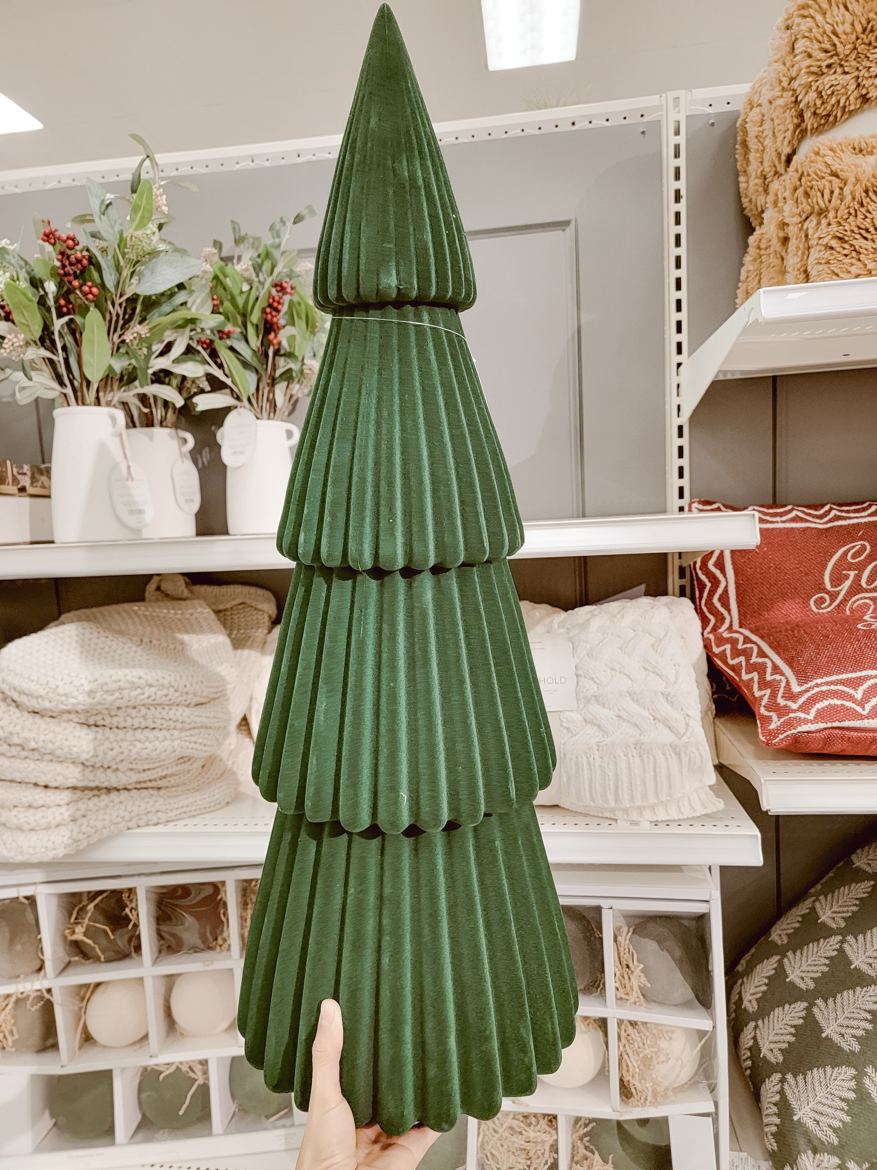 Target. Wondershop Flocked Christmas Tree Sculpture.

#LTKHoliday #LTKStyleTip #LTKHome