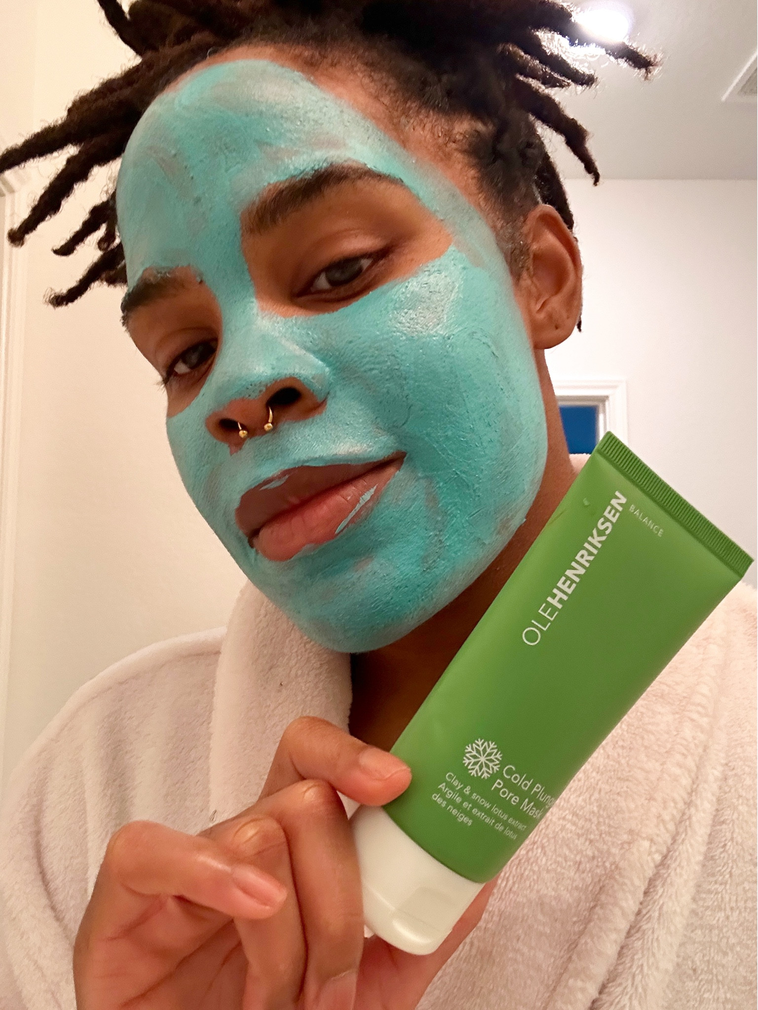 I’ve noticed a lot of black heads recently so I reached for a pore clearing mask. I like this one because it’s blue and it has a cooling sensation that helps my skin feel very clean. It also works beautifully.

beauty • best of beauty • black women makeup •black women beauty • lipstick • skincare • face mask • facial treatments • beauty hacks • beauty tips • beauty products for skin • natural beauty beauty hacks • beauty routine • skincare routine • how to start a skincare routine • skincare products • skincare tips • skincare routine for oily skin

#LTKFindsUnder50 #LTKBeauty