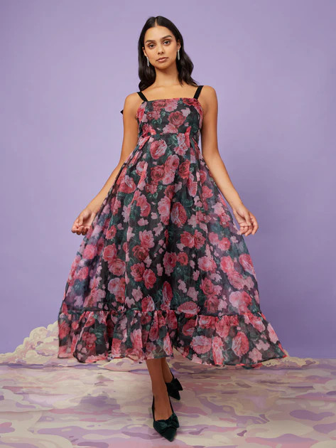 Tania Floral Organza Dress | Sister Jane (UK)