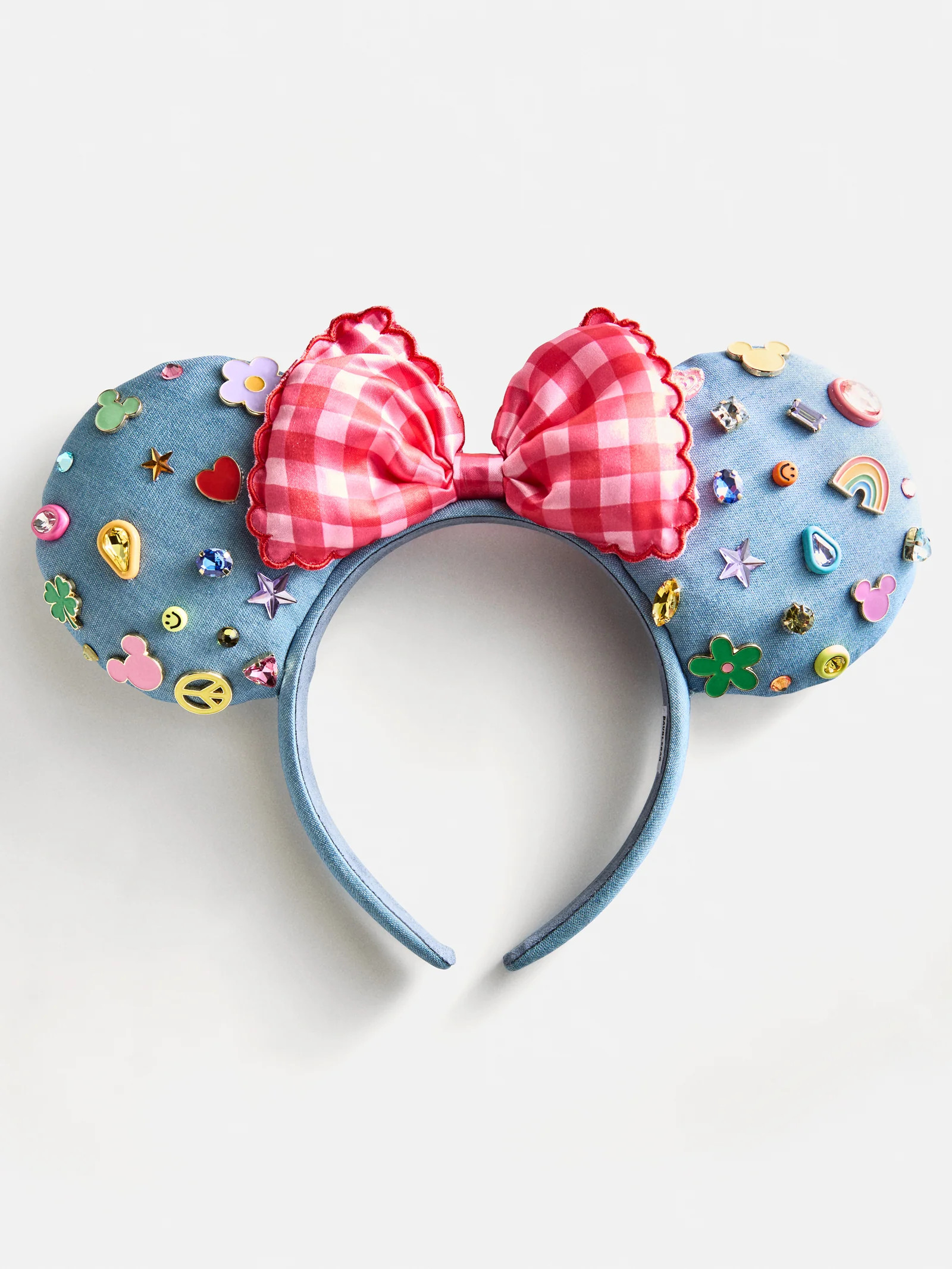 Disney Minnie Mouse Denim Ears Headband - Minnie Mouse Denim Ears | BaubleBar