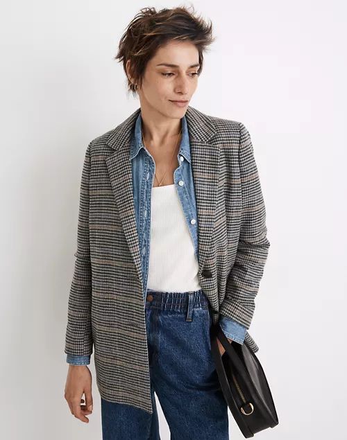 Dorset Blazer in Bowne Plaid | Madewell