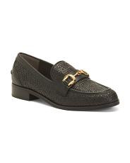 Leather Owen Buckle Loafers | TJ Maxx