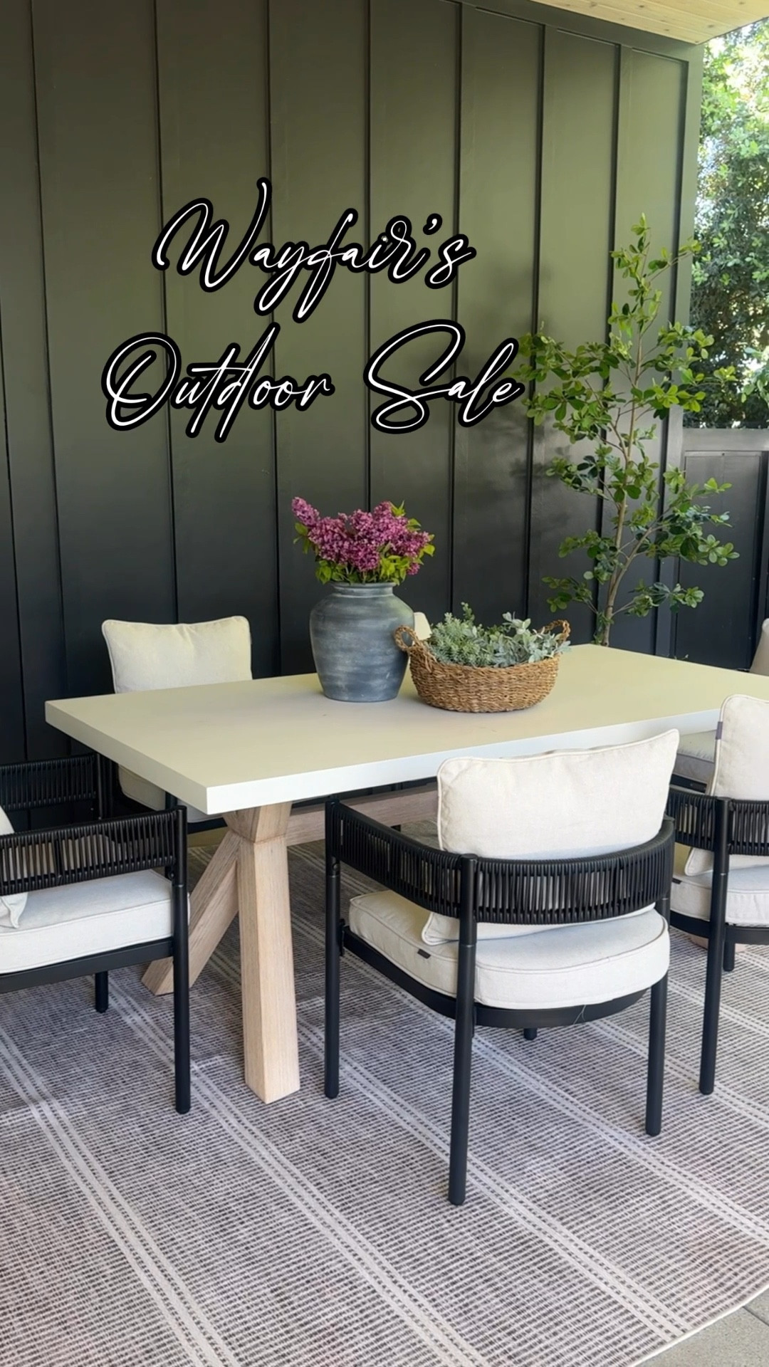 #ad #Outdoor #WishYouWereHere 
When I got asked to partner with Wayfair, it was a no-brainer because we just finished furnishing our backyard and so many of the pieces are from @Wayfair! And a bunch of the items are on sale right now, so I wanted to share in case you’re getting ready for the nice weather ahead and getting some new pieces for your outdoor space. Everything is linked below! ￼

#Wayfair #WayfairPartner

#LTKHome #LTKSeasonal #LTKSaleAlert