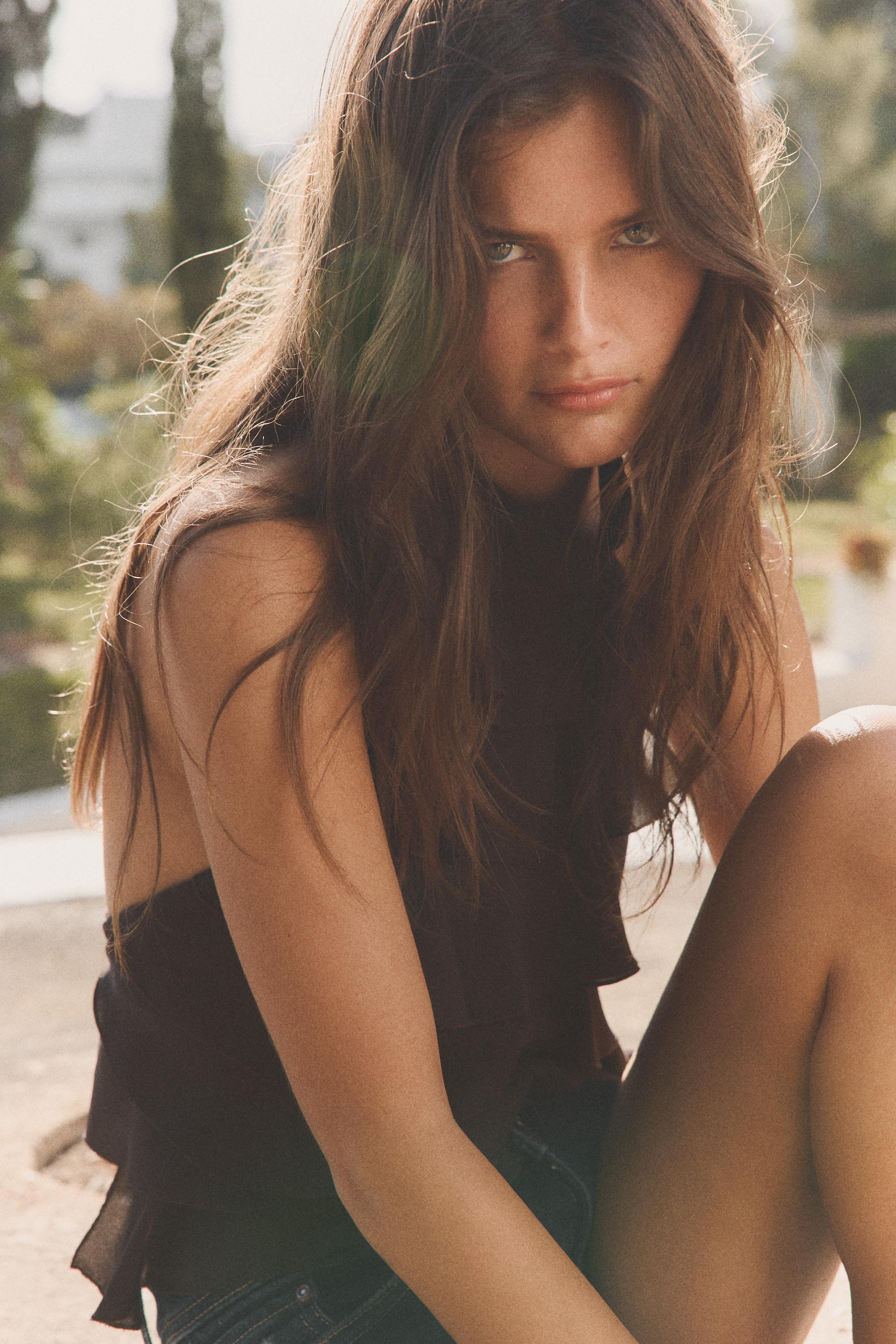 GEORGETTE HALTER TOP | Zara DE