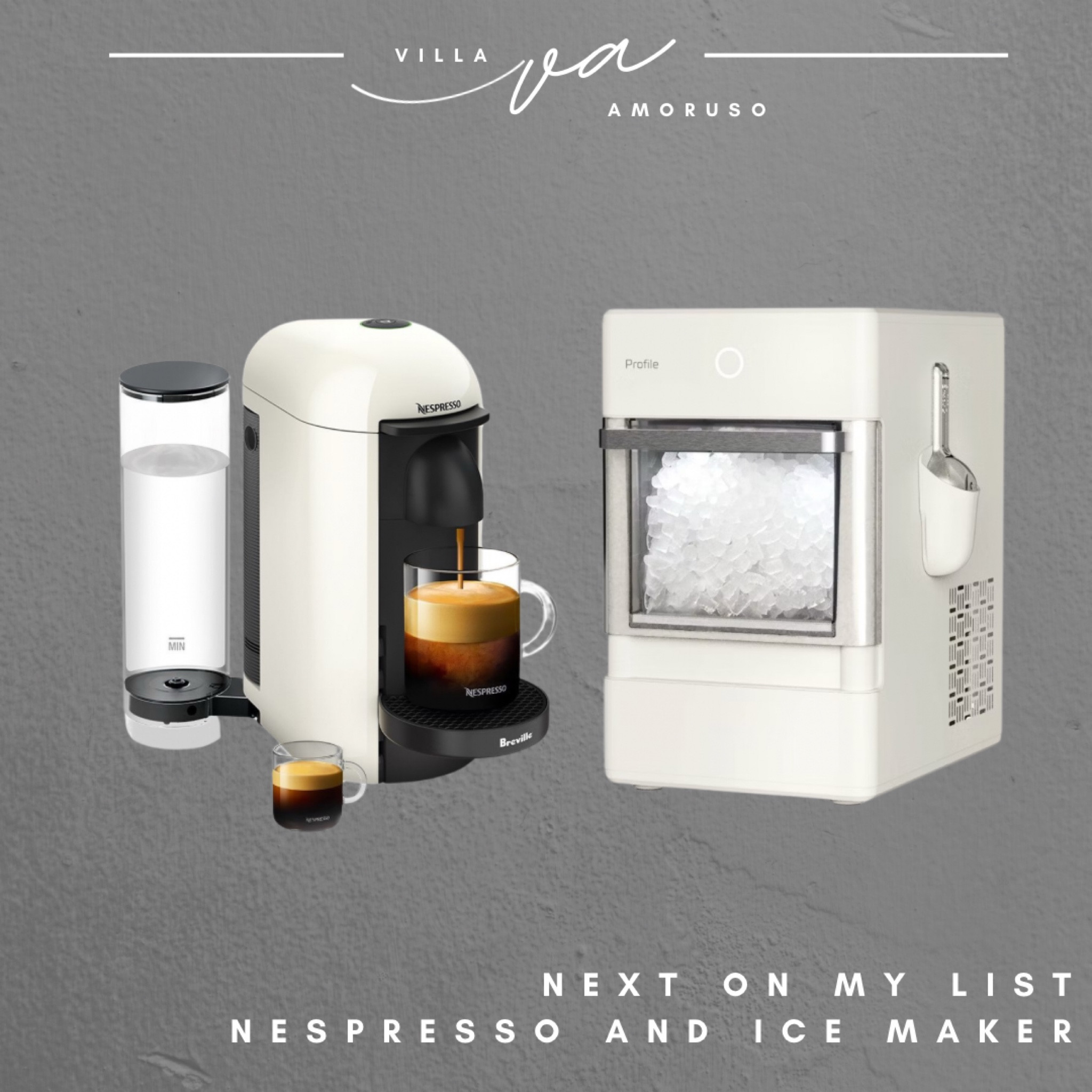 What I’m buying in 2025….  Nespresso machine and nugget ice maker!  

#LTKHome #LTKGiftGuide