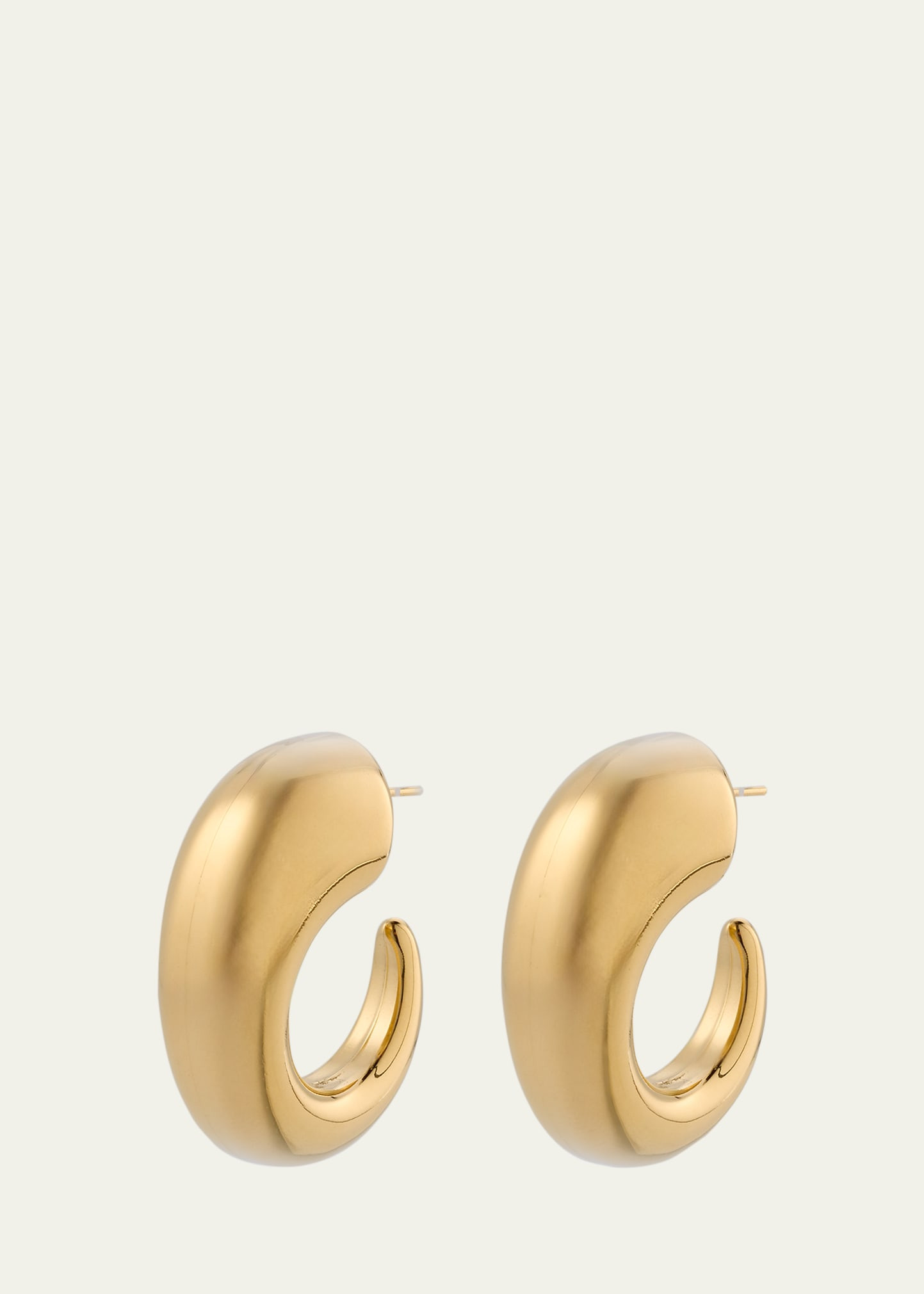 Ben-Amun Mesa Gold-Plated Hoop Earrings | Bergdorf Goodman