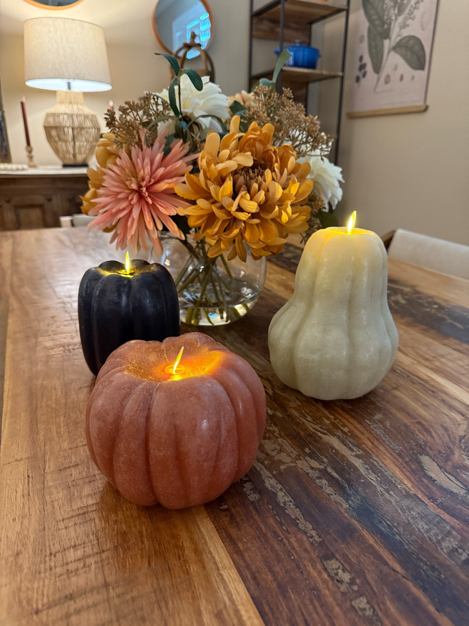 Premium flickering flameless candles on a timer. 

#LTKHalloween #LTKHome #LTKSeasonal