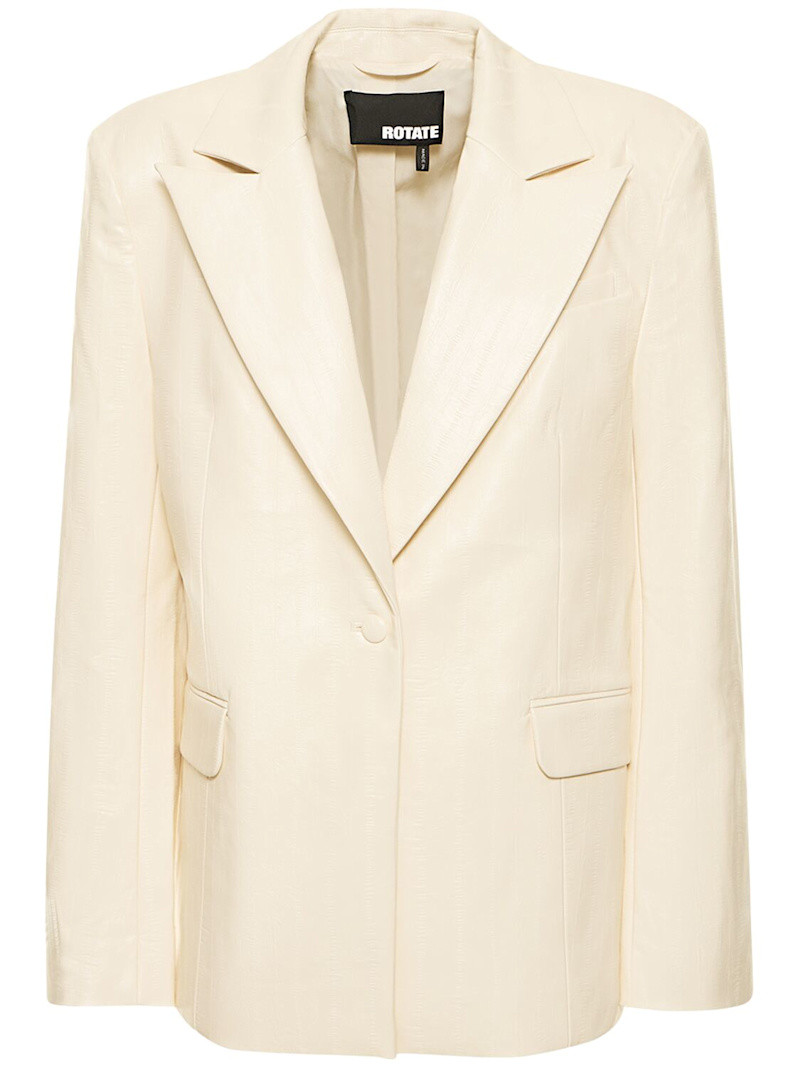 Textured oversized blazer | Luisaviaroma