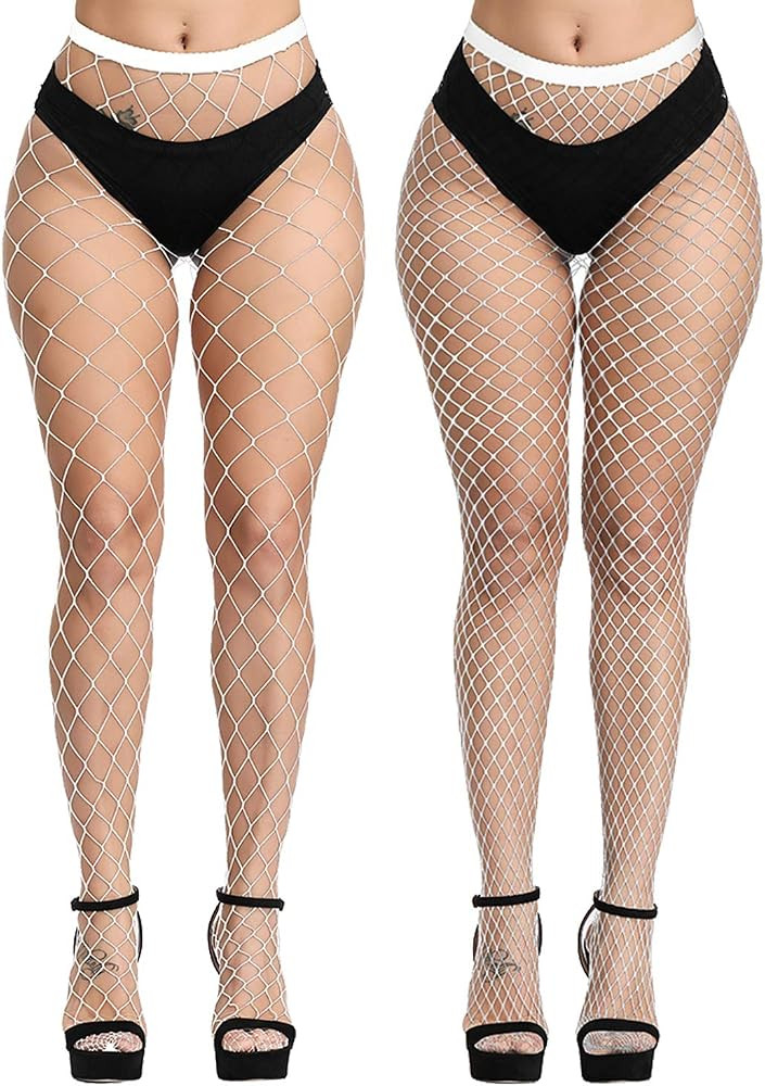 EVERSWE Sexy Elastisch Hohe Taille Strumpfhosen Netzstr\u00fcmpfe Schenkelhohe Str\u00fcmpfe Stru... | Amazon (DE)