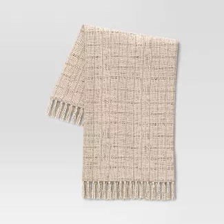 Woven Windowpane Throw Blanket - Threshold™ | Target