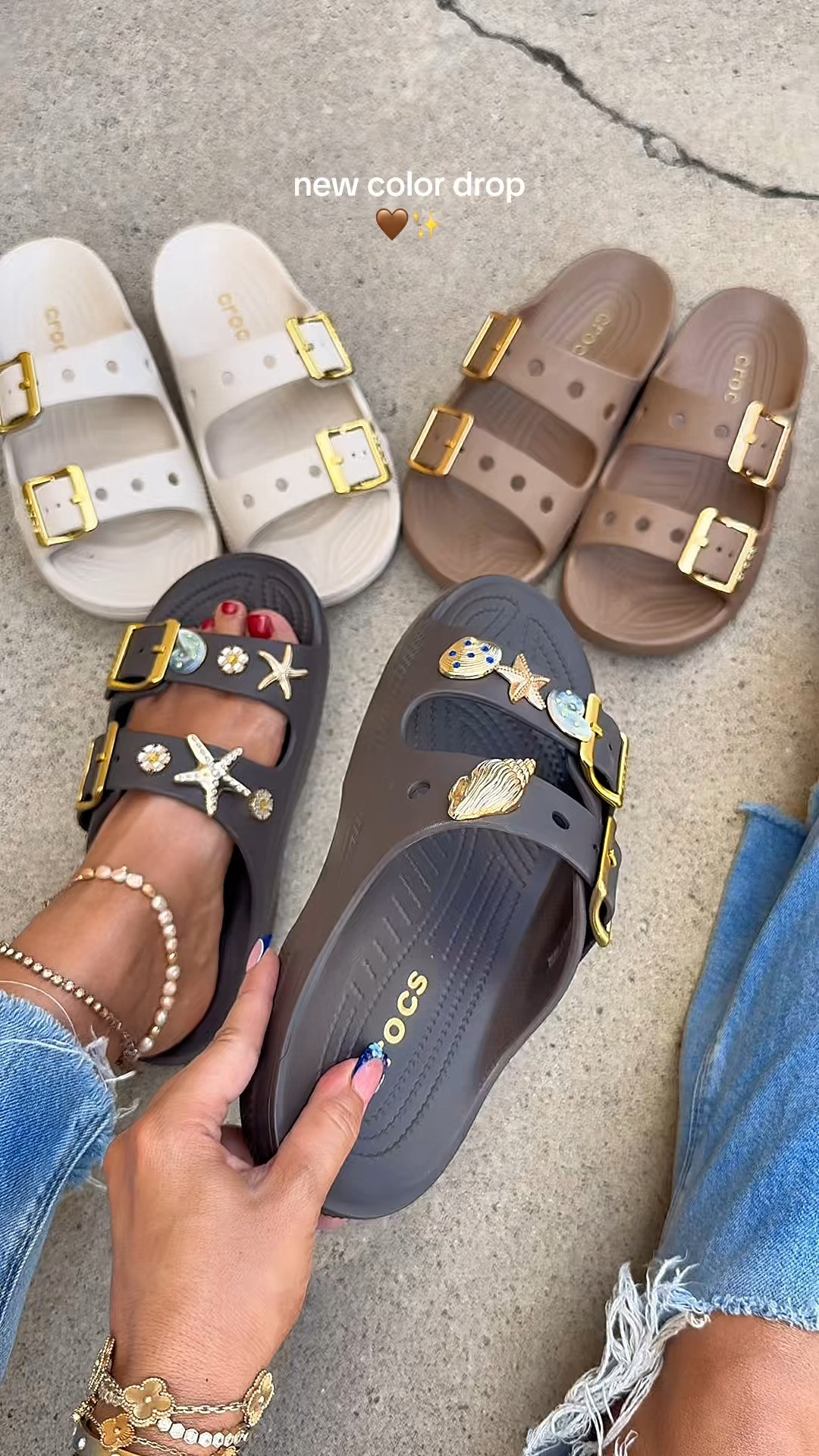Crocs Saturday sandals now come in espresso and frappe colors! #crocs #crocssandals #crocssuperbrandday #dealsforyoudays #ad 

 #LTKootd #LTKWorkwear #LTKTravel