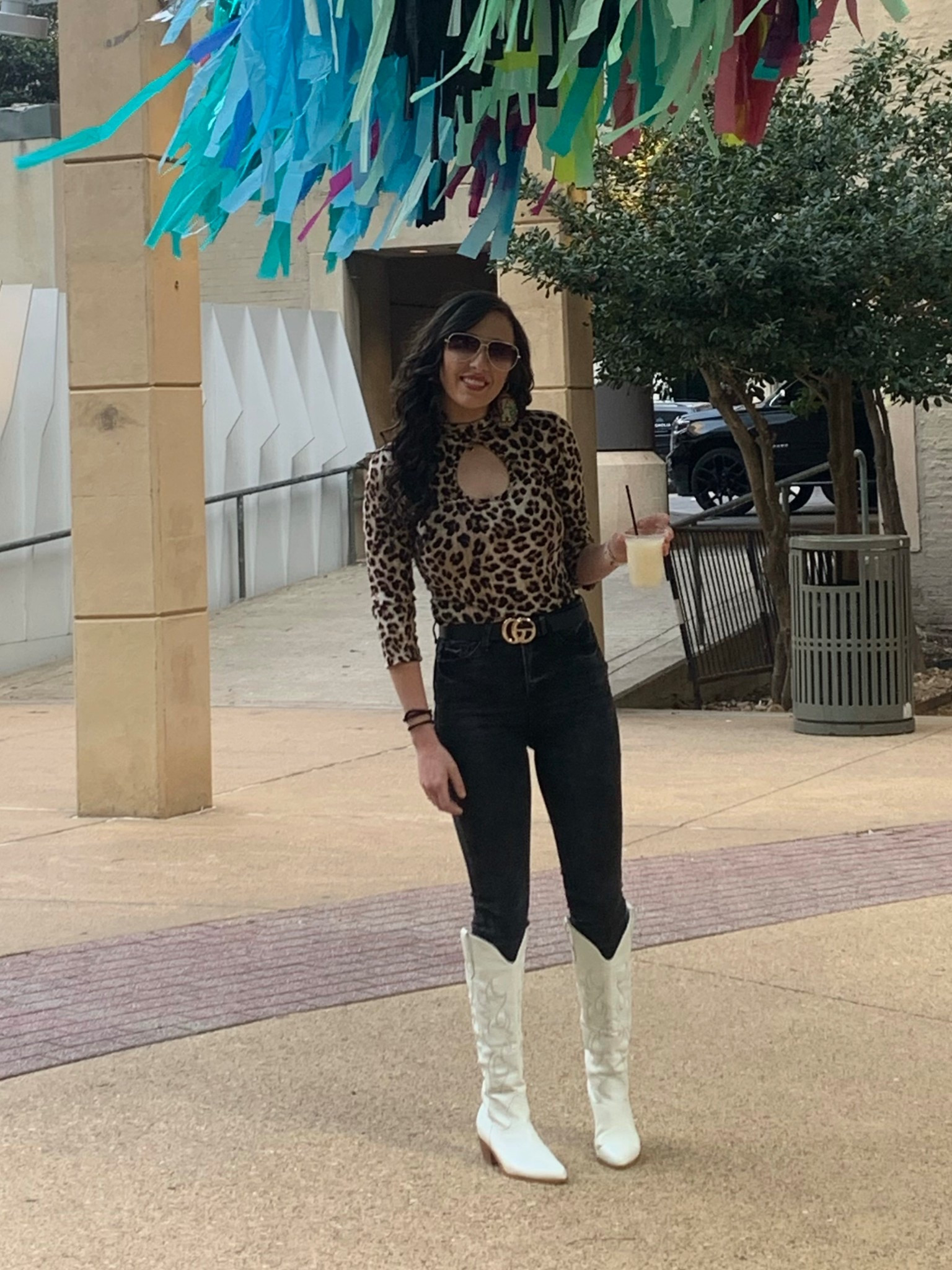 I have these boots in white and in the light pink.😍  It’s so hard to find tall boots that look tall with these long legs, but these are the perfect length! 

#LTKFindsUnder100