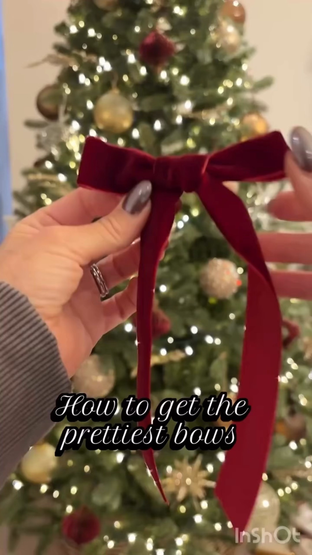 ✨How to create the perfect bow with any ribbon
✨This velvet ribbon looks and feels so luxurious and I will be adding it to my garlands, wreaths, and stockings. I’ve linked the best ribbons in burgundy & brown. 

#christmasdecor #christmasseason #holidaydecor #christmasbows 


#LTKholiday #LTKcanada #LTKhome