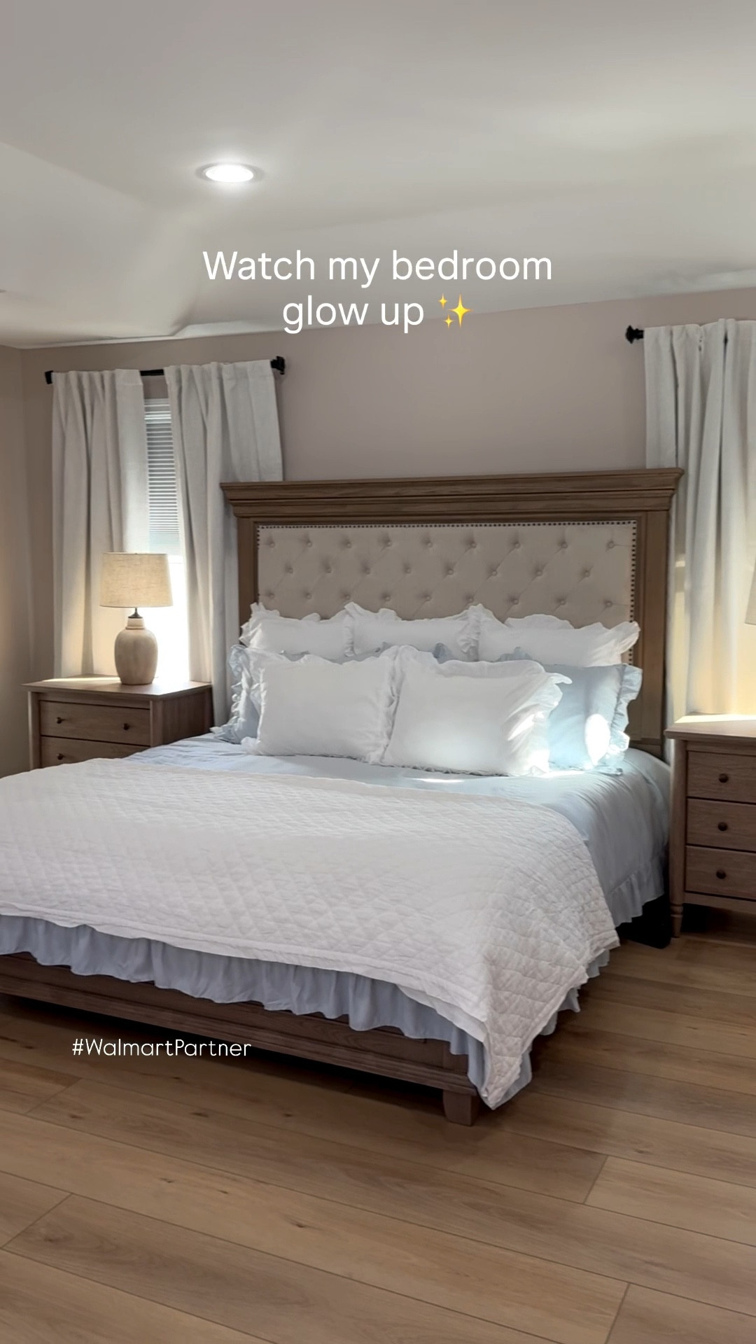 Bedroom refresh ✨🤍 #bedroom #masterbedroom #bedroommakeover #homedecor 

#LTKHome