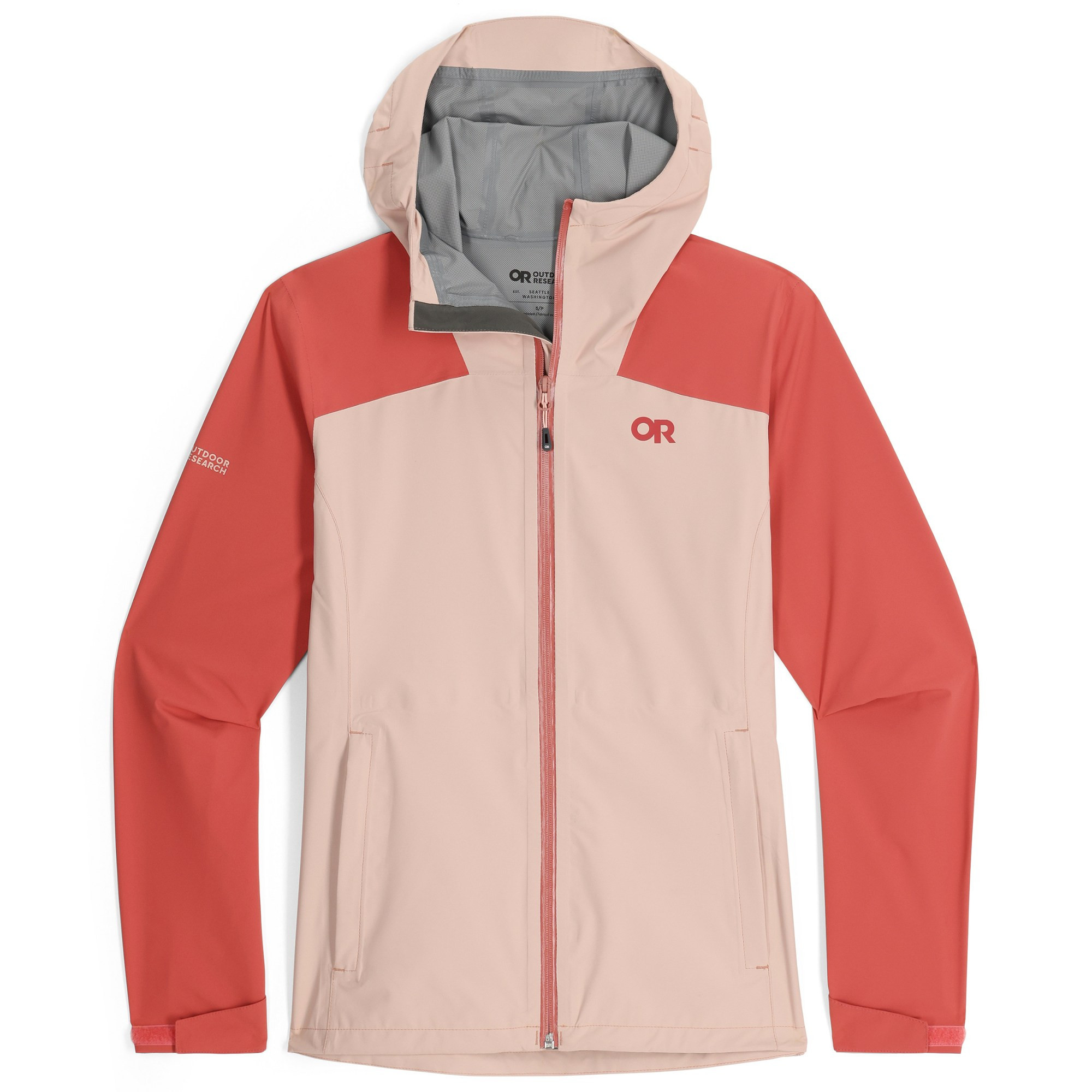 Outdoor Research Women's Stratoburst Stretch Rain Jacket  Pink S | REI