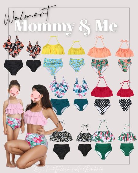 #walmartpartner #walmartfashion @walmartfashion

Hurry and snag these cute Mommy & Me matching swimsuits before they sell out!  You're sure to stand out among beach goers in these summer vibe patterns and styles.  All super budget friendly and under $10 per set!

#LTKSwim #LTKSaleAlert #LTKFamily