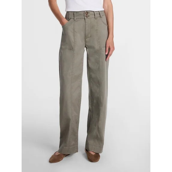 Scenario Women's Wide Leg Utility Pant, Sizes 0-20 | Walmart (US)