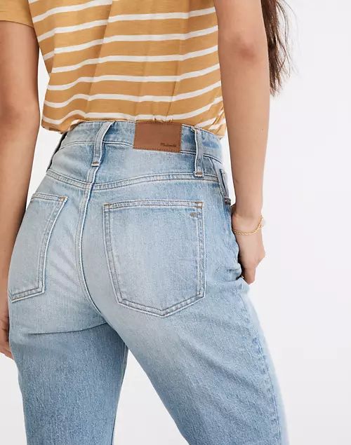 The Curvy Perfect Vintage Jean in Coney Wash: Destroyed Edition | Madewell