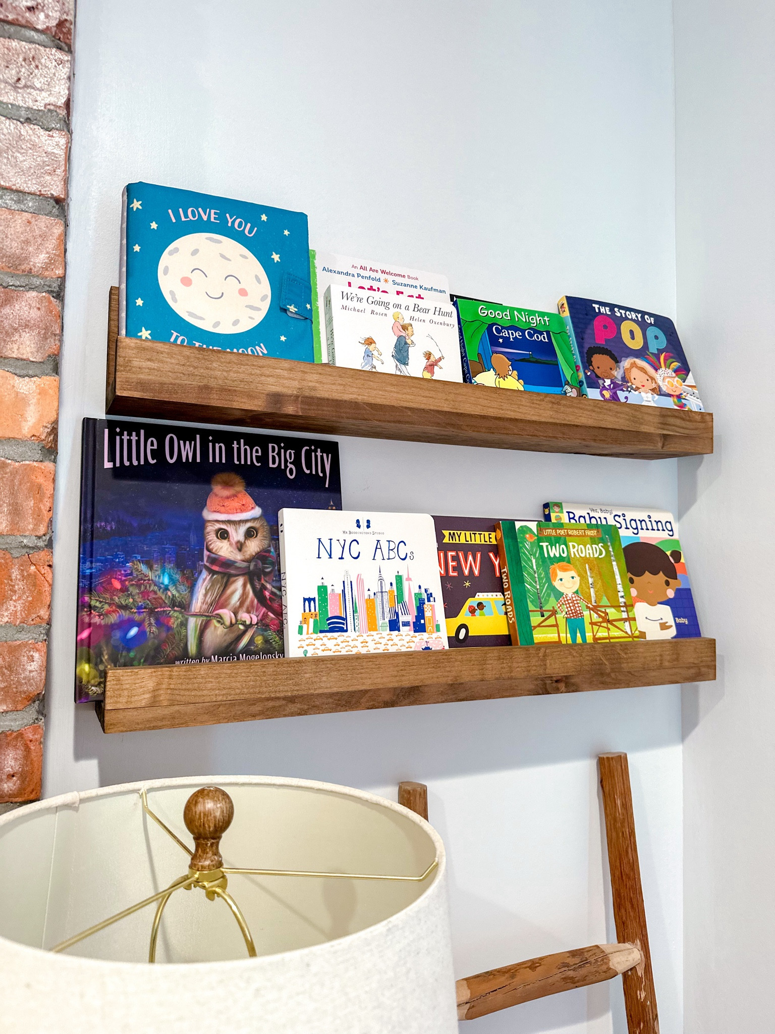 Baby nursery book shelf, dark wood double set bookshelf, children’s books, baby books

#LTKBaby #LTKHome #LTKKids