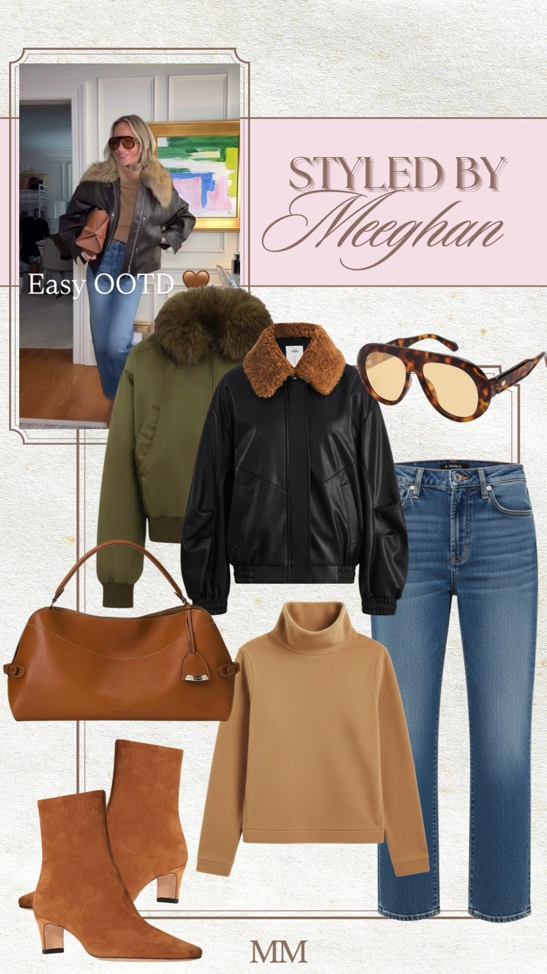 Easy everyday fall outfit built around timeless neutral staples. This casual chic look features a cozy neutral turtleneck sweater paired with classic straight leg jeans for an effortless, flattering fit. Layered with a warm jacket and finished with suede ankle boots, this outfit is perfect for fall errands, casual workdays, weekend brunch, or coffee runs. A polished everyday outfit that blends comfort and style and works season after season

[fall outfit, everyday fall outfit, neutral fall outfit, casual chic outfit, turtleneck outfit, straight leg jeans outfit, ankle boots outfit, fall layers, classic fall style, easy outfit ideas]

#LTKWorkwear #LTKOver40 #LTKootd