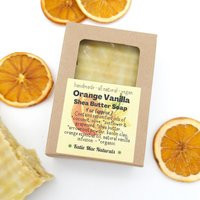 Orange Vanilla Vegan Shave Soap | Shea Butter For Shaving Eco Friendly Zero Waste | Etsy (US)