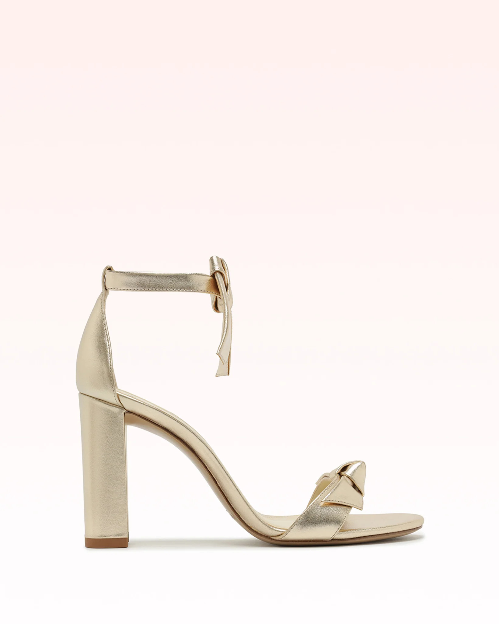 Golden Designer Sandal Clarita 90mm | Alexandre Birman | Alexandre Birman (US)