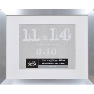 Silver Belmont Frame With Mat By Studio Decor® | 11"" x 14"" | Michaels® | Michaels Stores