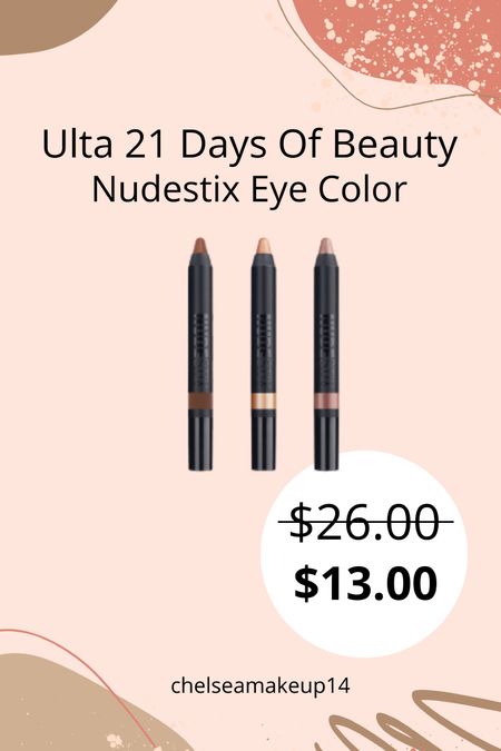 Ulta 21 Days Of Beauty // Nudestix Magnetic Matte & Luminous Eye Color 

#LTKbeauty #LTKsalealert