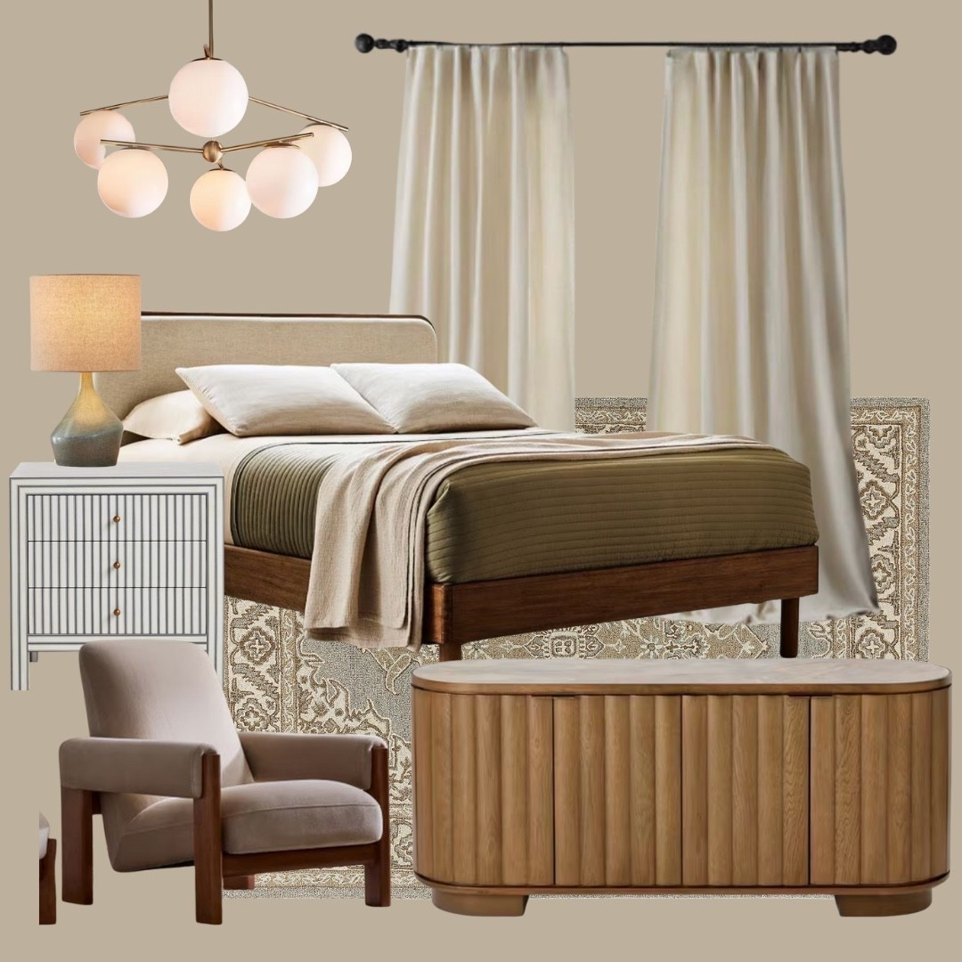 Cosy luxe living room mock up interior design scheme with warm neutrals and soft textures  

#LTKstyletip #LTKuk #LTKluxury