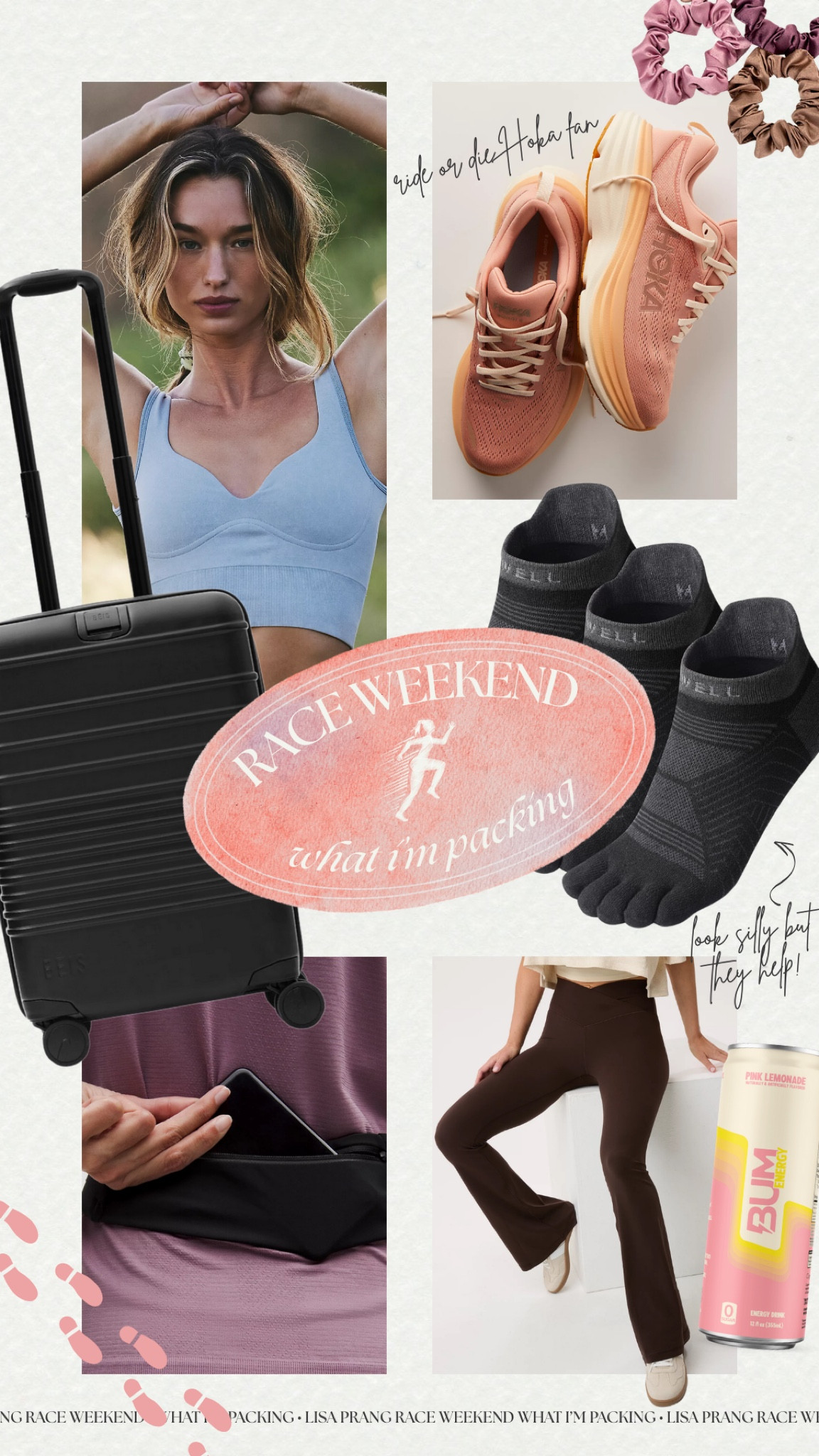 What I’m packing for my 10k race this weekend! If I learned anything from running marathons, it’s great shoes, good socks & wearing what activewear is most comfortable to YOU! 🥰

#LTKTravel #LTKActive