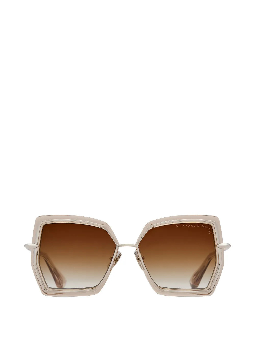 Dita Eyewear geometric-shape sunglasses - Neutrals | Farfetch Global
