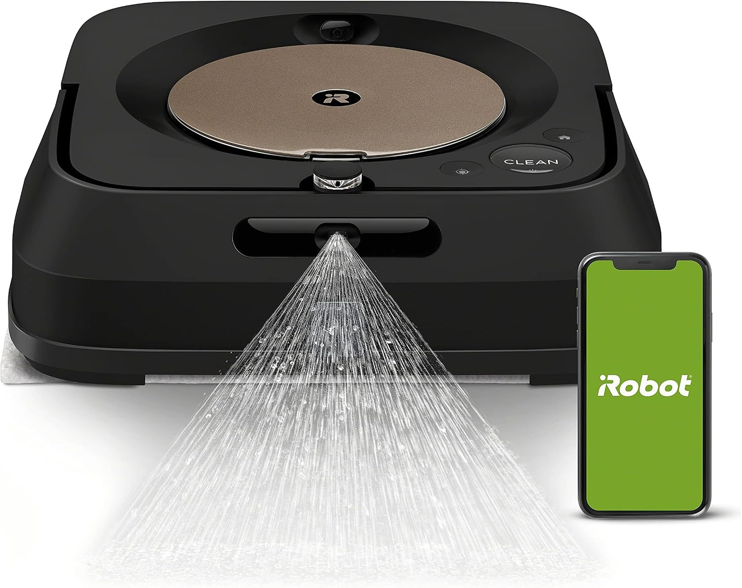 iRobot Braava Jet m6 (6012) Ultimate Robot Mop- Wi-Fi Connected, Precision Jet Spray, Smart Mapping, Works with Alexa, Ideal for Multiple Rooms, Recharges and Resumes, Black | Amazon (US)