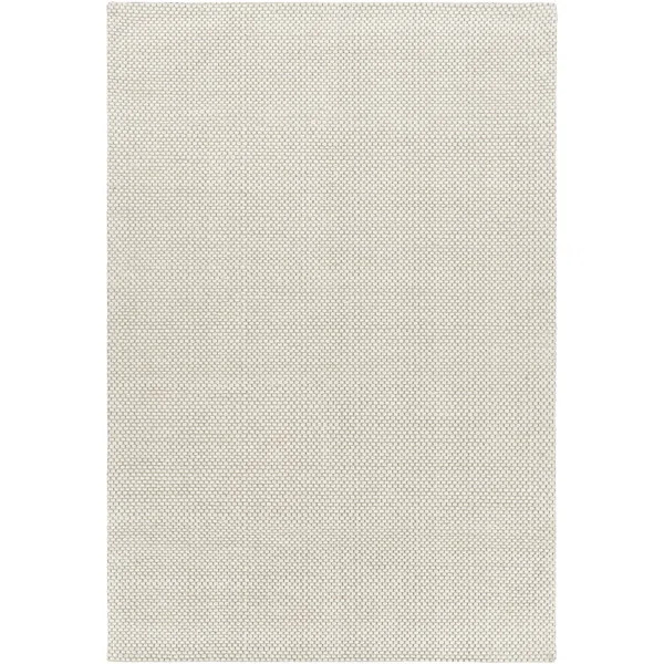 Lowe Handmade Braided Wool Area Rug in Beige | Wayfair North America