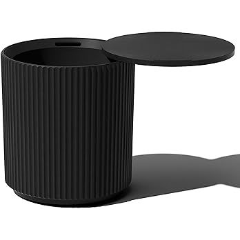 Veradek Outdoor Cooler Side Table - 2 in 1, Black, 21 inch | Amazon (US)