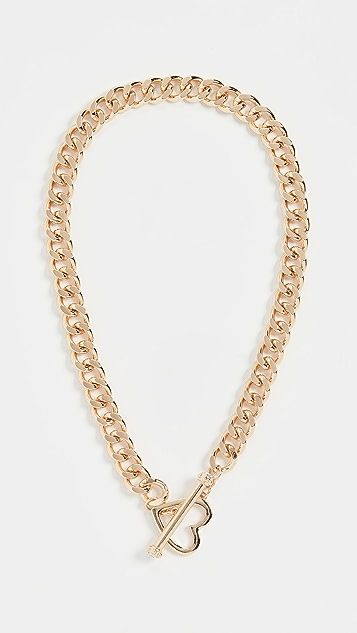 Chain Necklace Heart Clasp | Shopbop