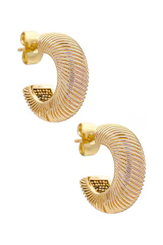 Clementine Hoops
                    
                    Five and Two | Revolve Clothing (Global)