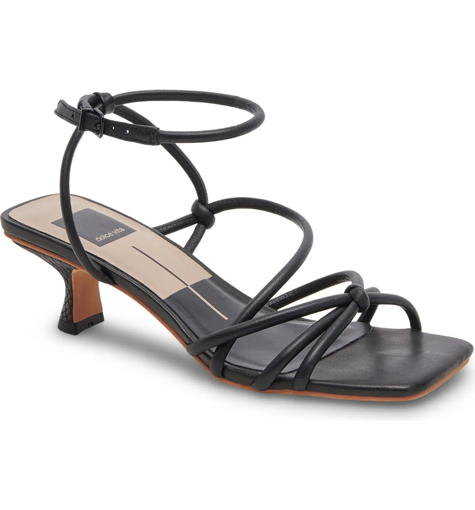 Dolce Vita Bev Kitten Heel Ankle Strap Sandal (Women) | Nordstrom | Nordstrom