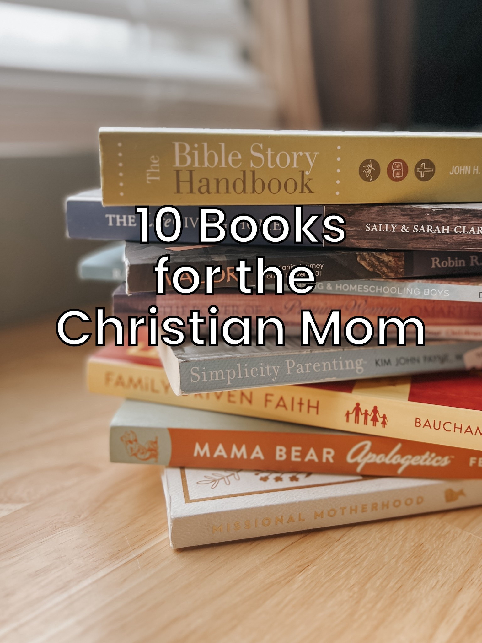 10 books for the Christian Mom! These books won’t ever leave my shelf because they make such great reference books. If you are searching for a gifts for Christian moms, check the list. I have given so many of these books to friends and new moms! 

#LTKKids #LTKFamily